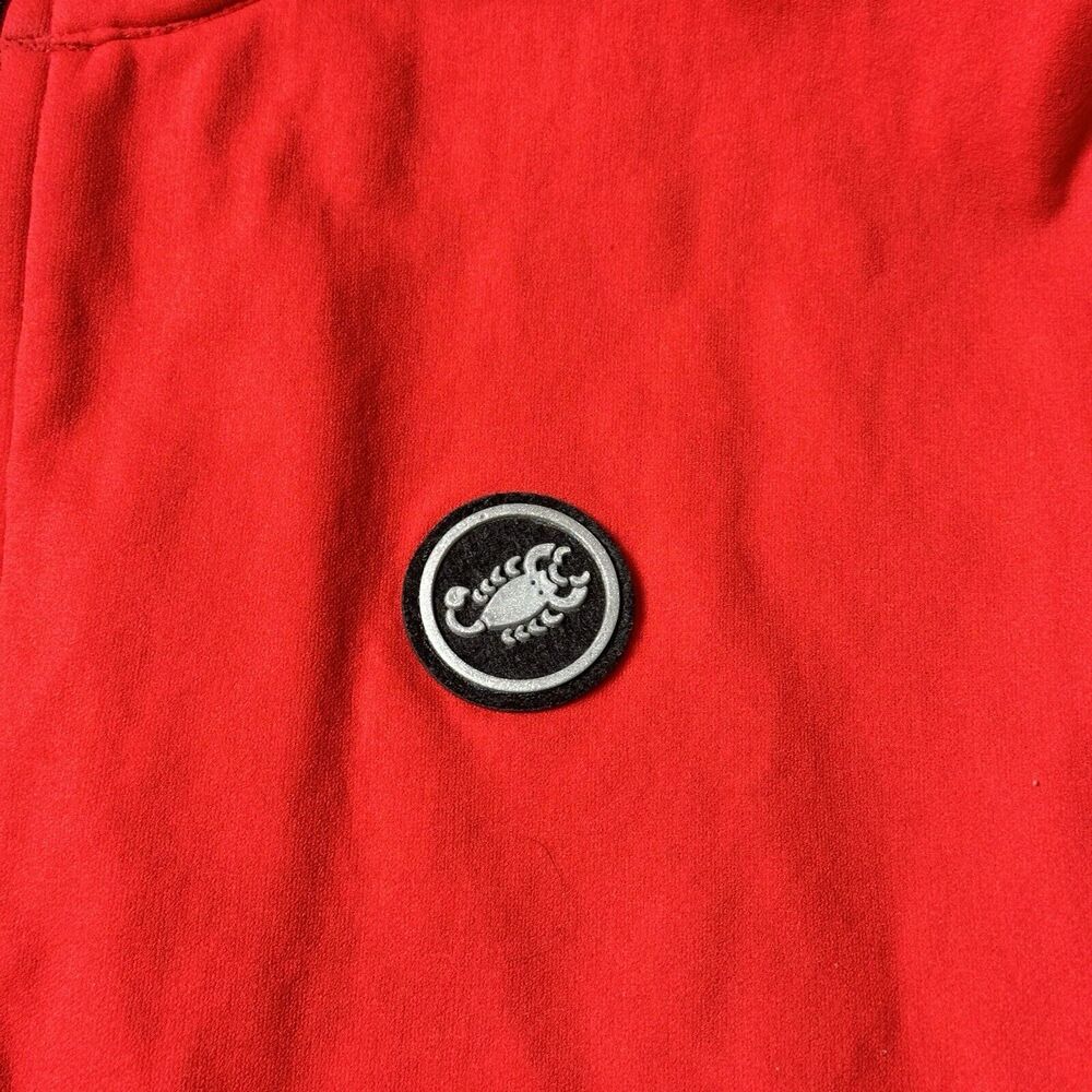 Women's Red Cycling Jacket - Picture 7 of 13